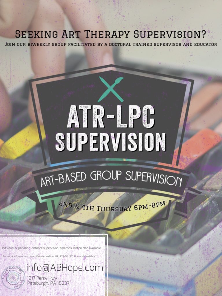 Art Therapy ATR LPC Supervision 
